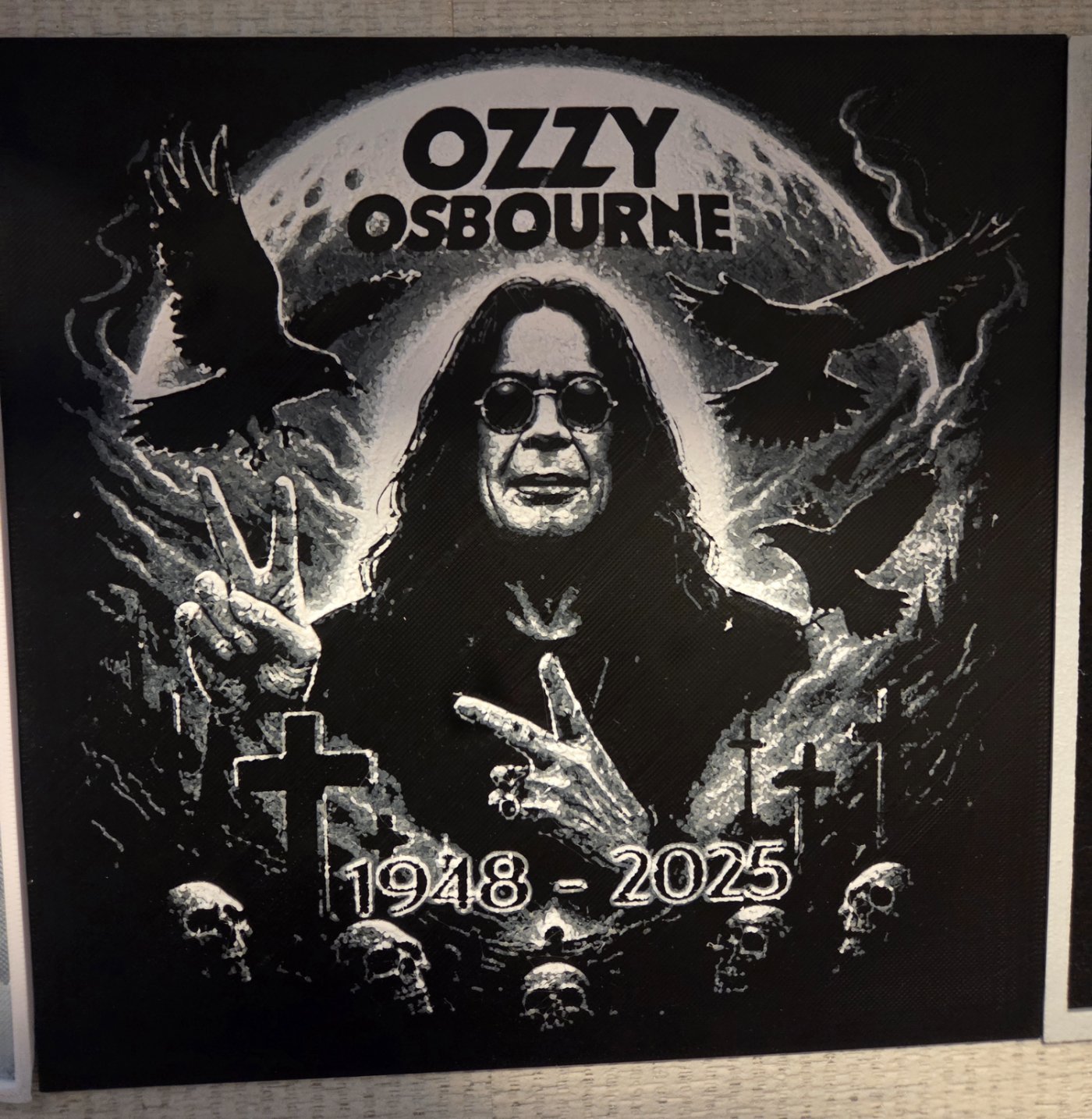 Ozzy Osbourne minnebilde 1948–2025