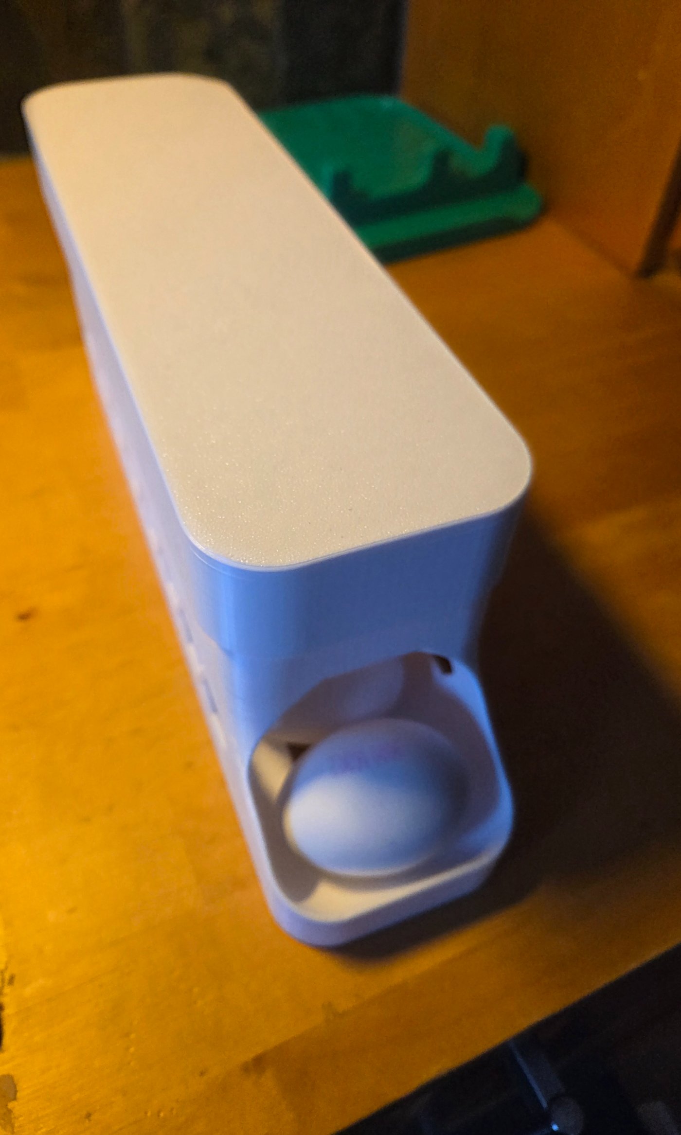 Rullende eggdispenser