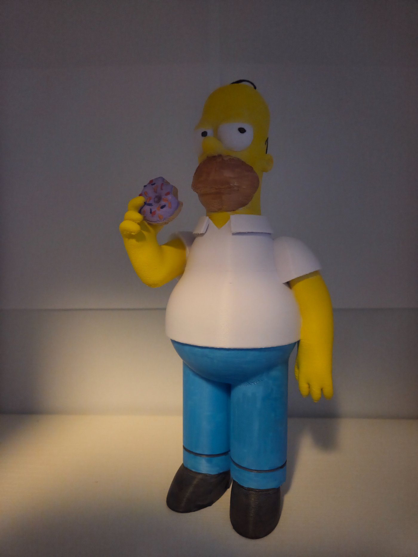 Homer Simpson med smultring